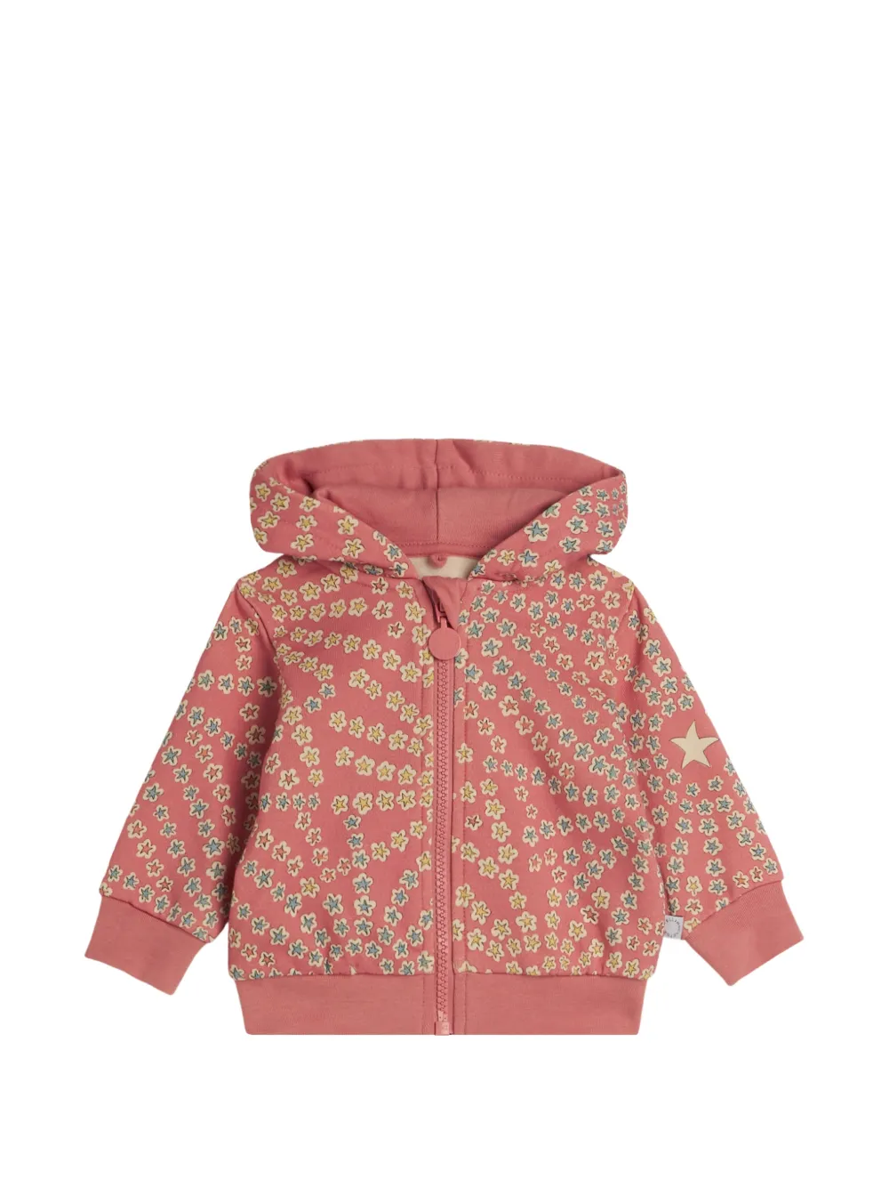 Stella McCartney Kids floral-print hoodie - Rosa