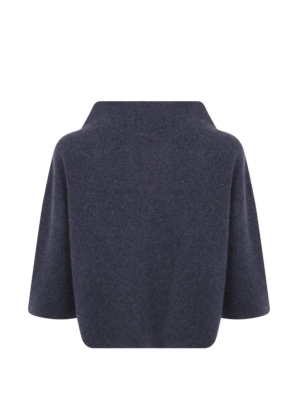 Gentry Portofino Kasjmier vest met rits Grijs