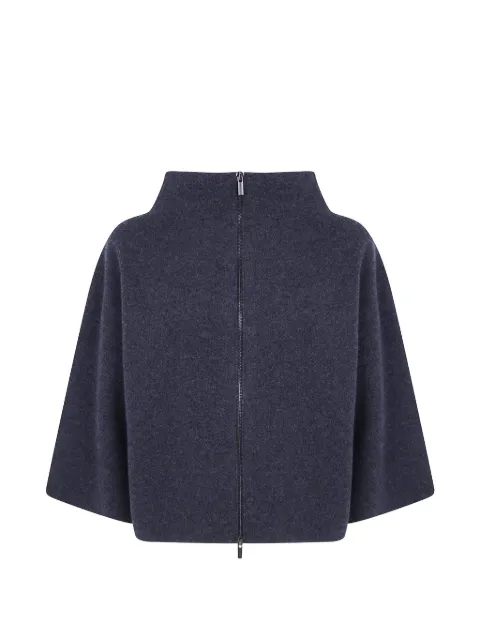 Gentry Portofino cardigan med lynlås