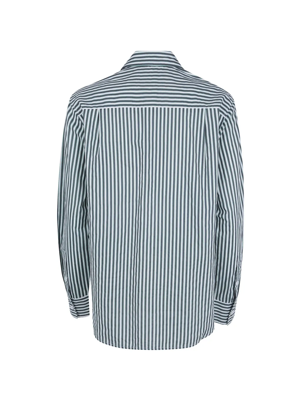 Essentiel Antwerp Kdot gestreepte blouse verfraaid met pailletten Wit