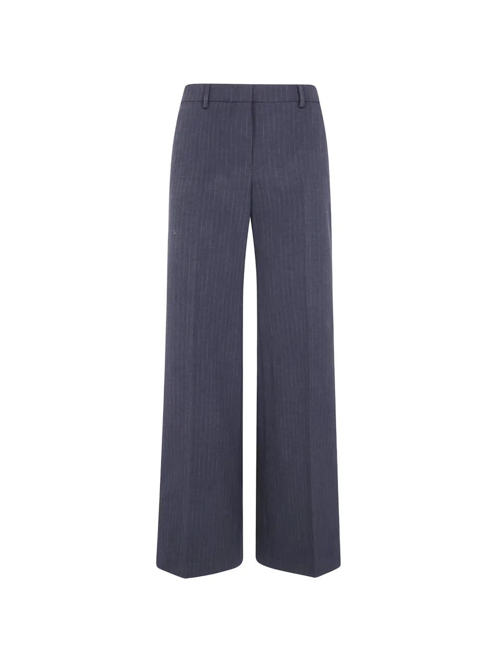 Seventy pinstripe-pattern trousers