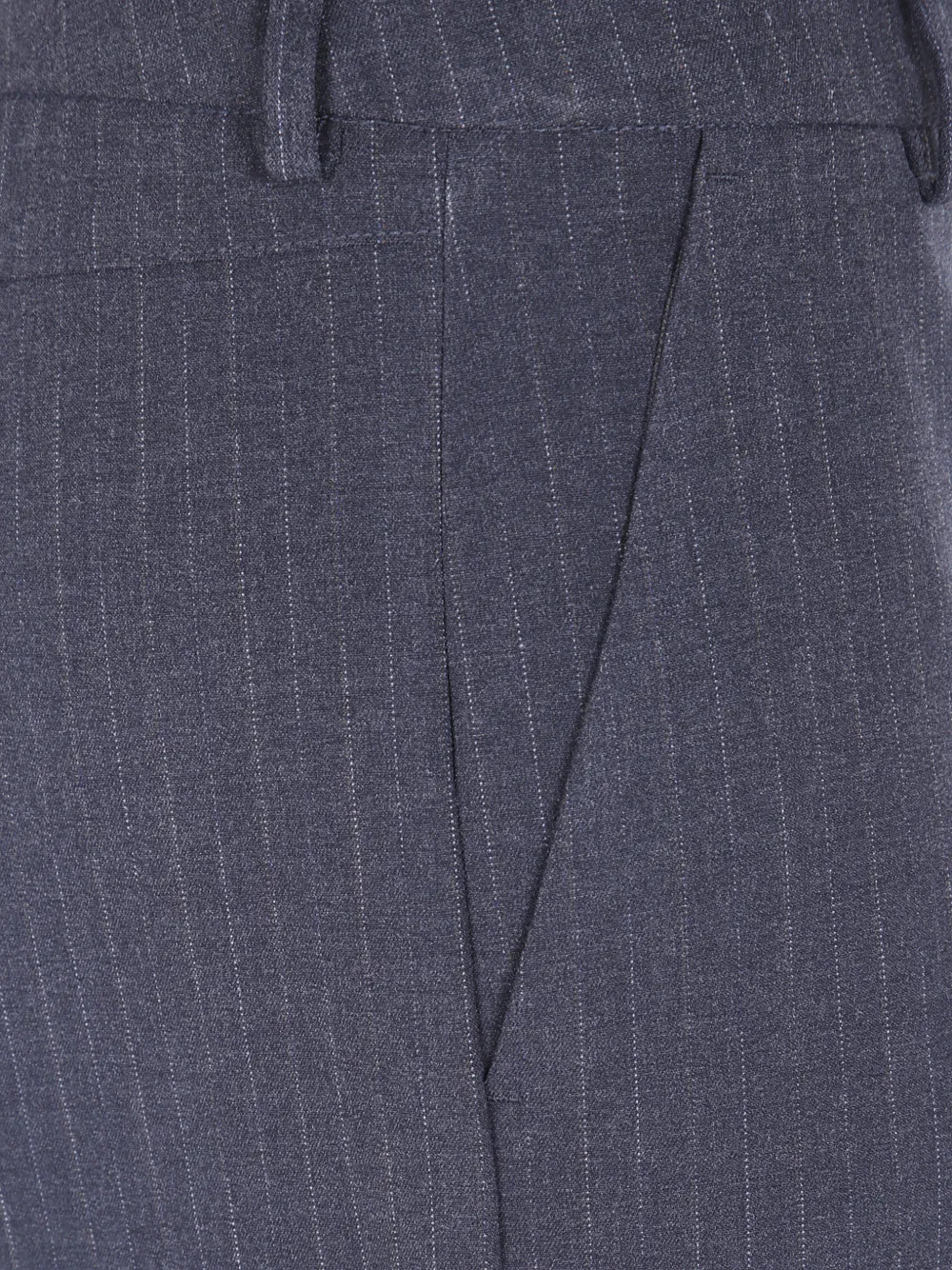 Seventy Broek met krijtstreep Grijs