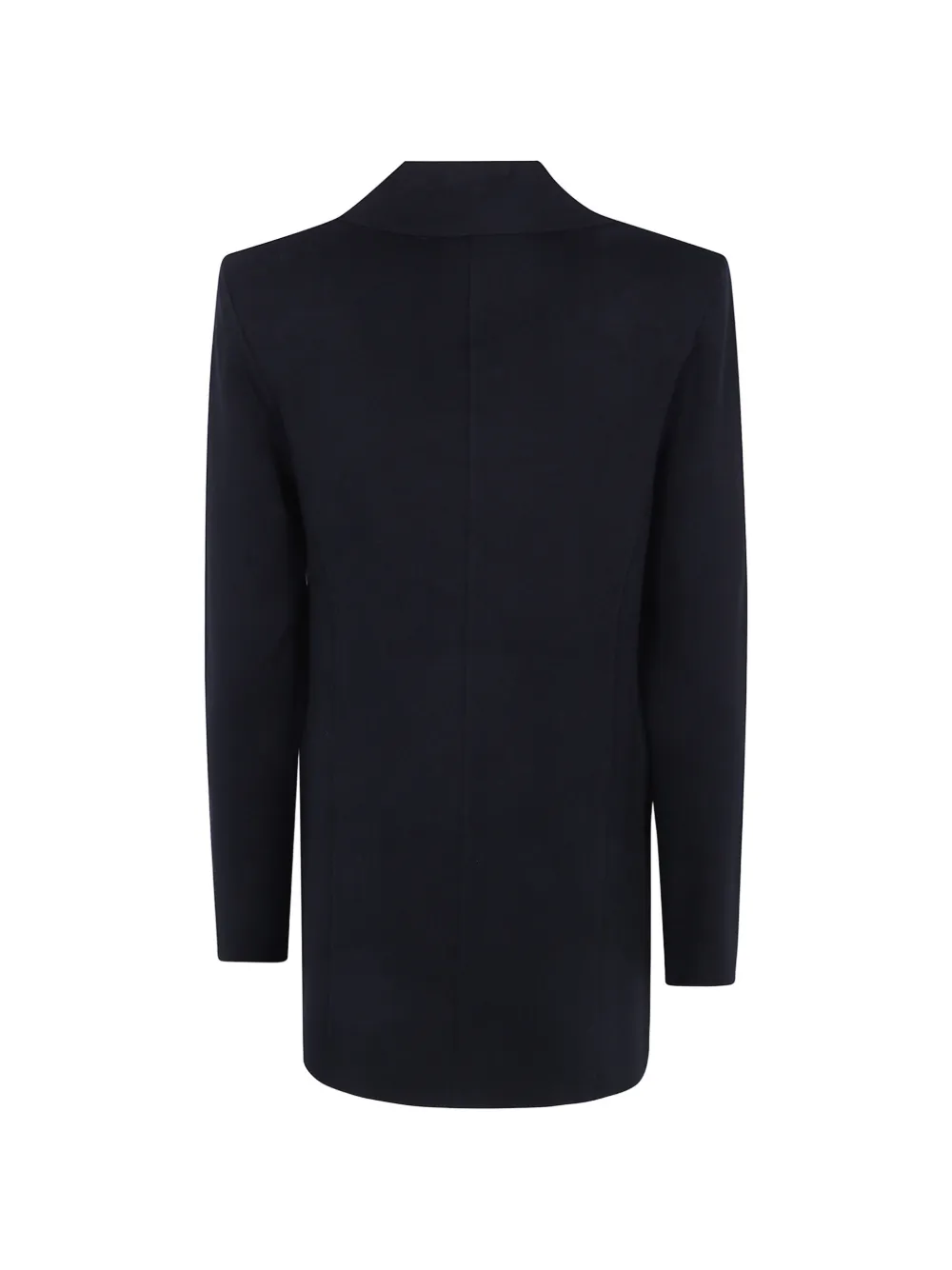 Elisabetta Franchi Blazer met dubbele rij knopen Zwart
