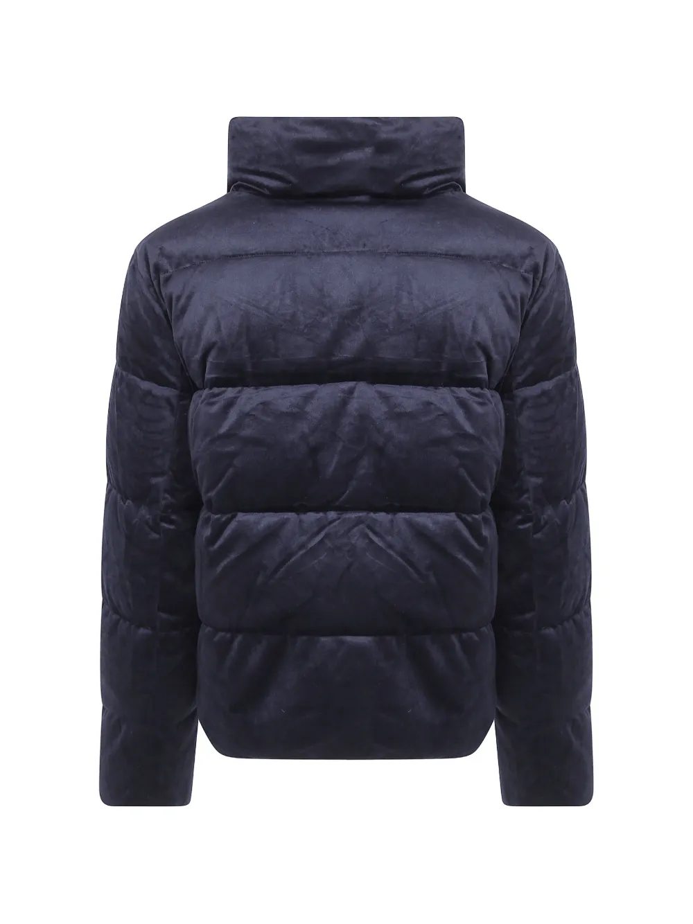 Lauren Ralph Lauren Donsjack met fluwelen textuur Blauw
