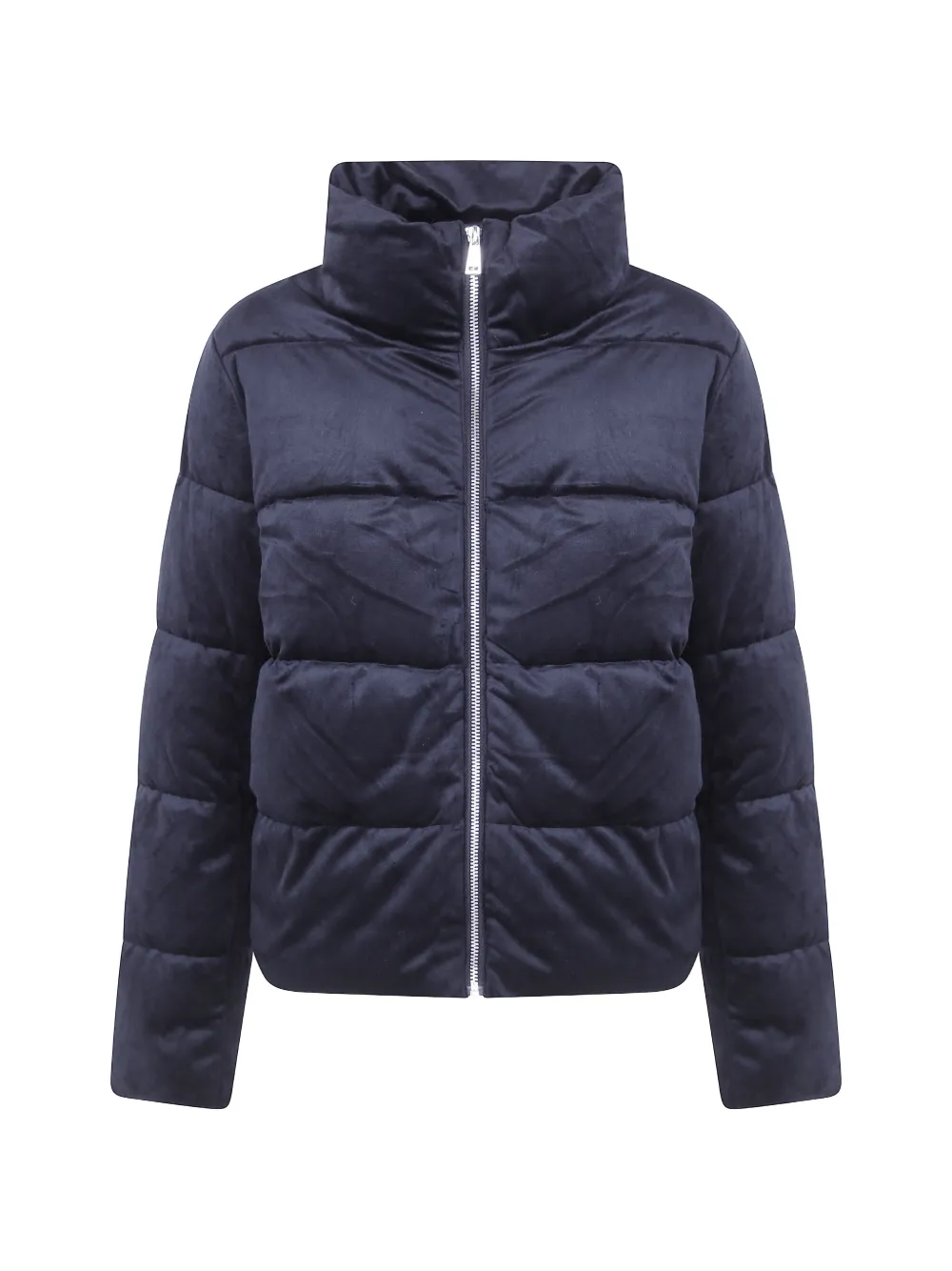 Lauren Ralph Lauren velvet-texture puffer jacket