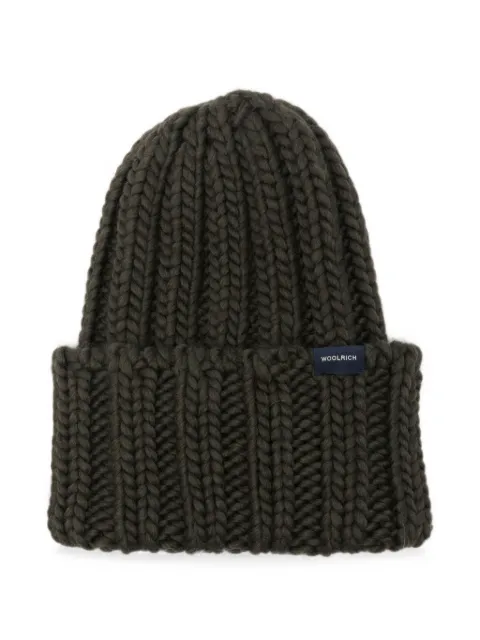 Woolrich gorro de tejido grueso
