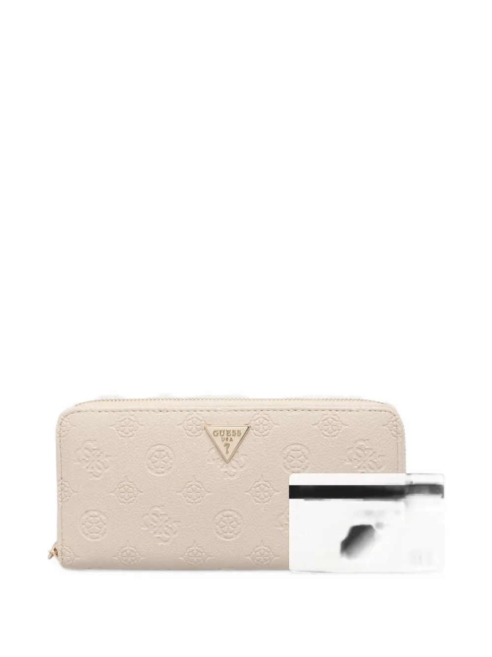 GUESS USA Blake portemonnee met rits Beige