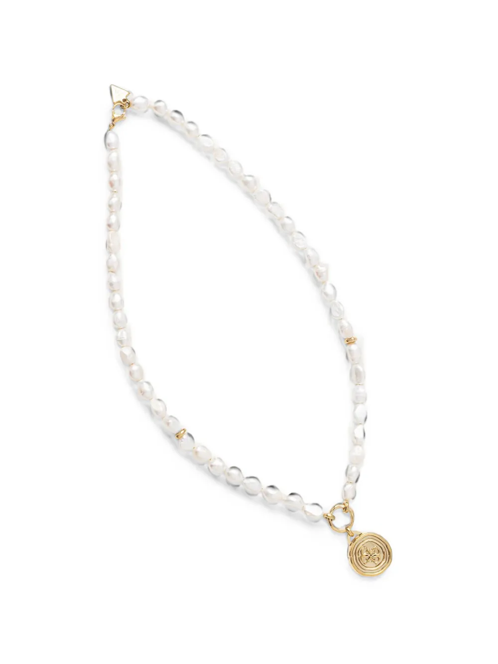 GUESS USA Morning Grace coin-pendant necklace - Oro