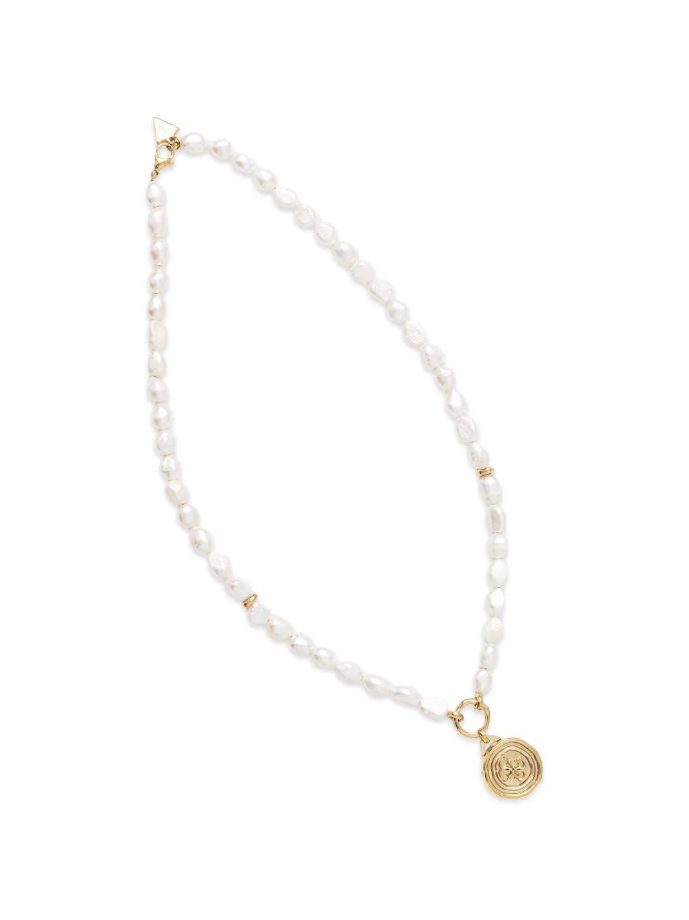 GUESS USA Morning Grace coin-pendant necklace - Gold