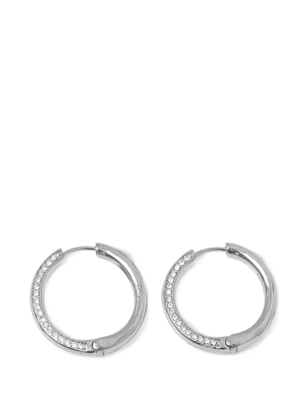 GUESS USA boucles d'oreille à ornements en cristal - Argent