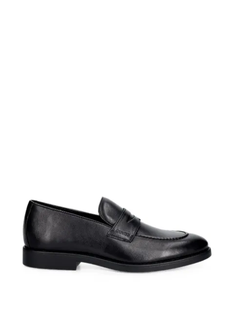 GUESS USA logo-debossed penny loafers