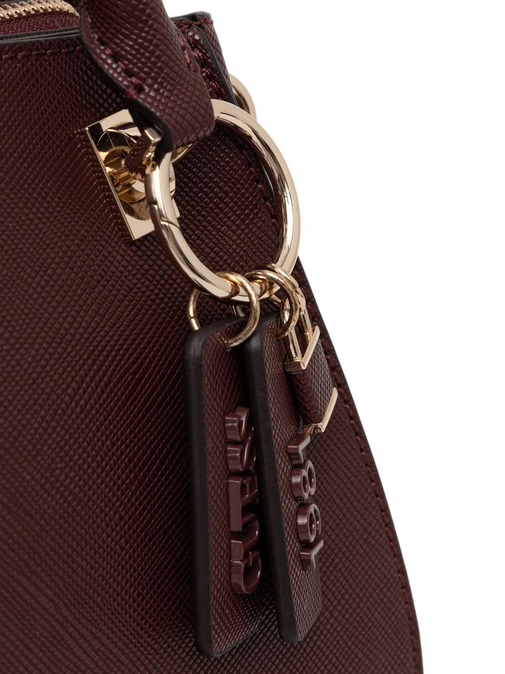 GUESS USA Noelle shopper met logo-plakkaat Rood
