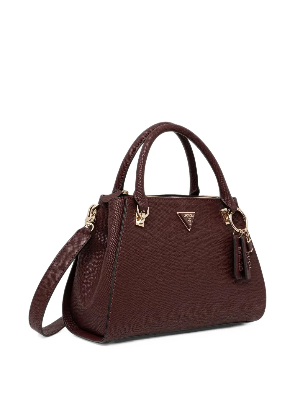 GUESS USA Noelle shopper met logo-plakkaat Rood