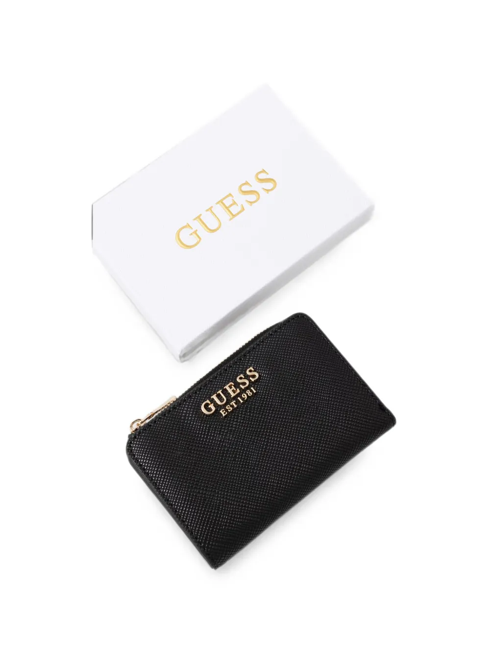 GUESS USA Danielle portemonnee met logobelettering Zwart