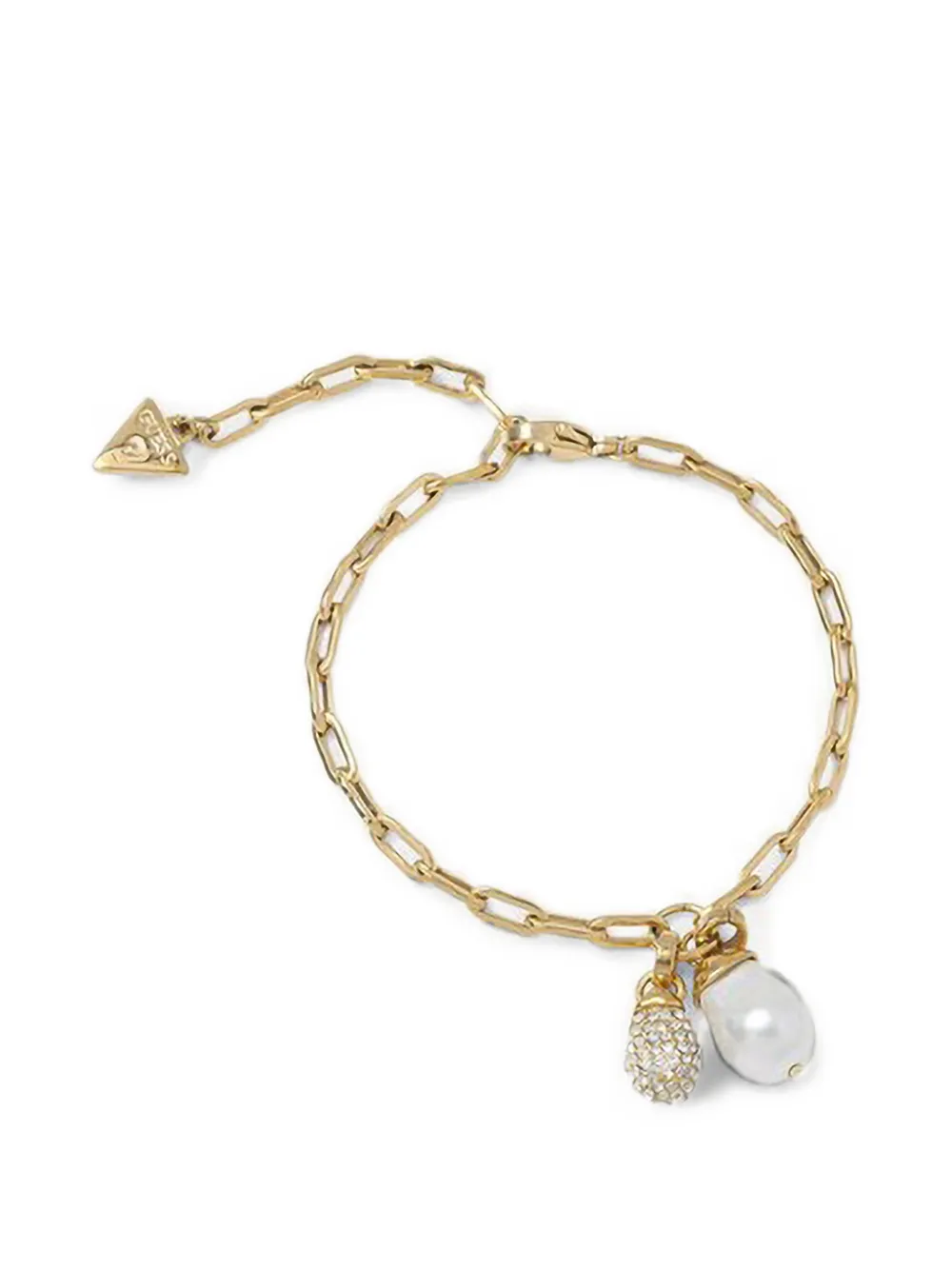 GUESS USA Peraly crystal-embellished bracelet - Oro