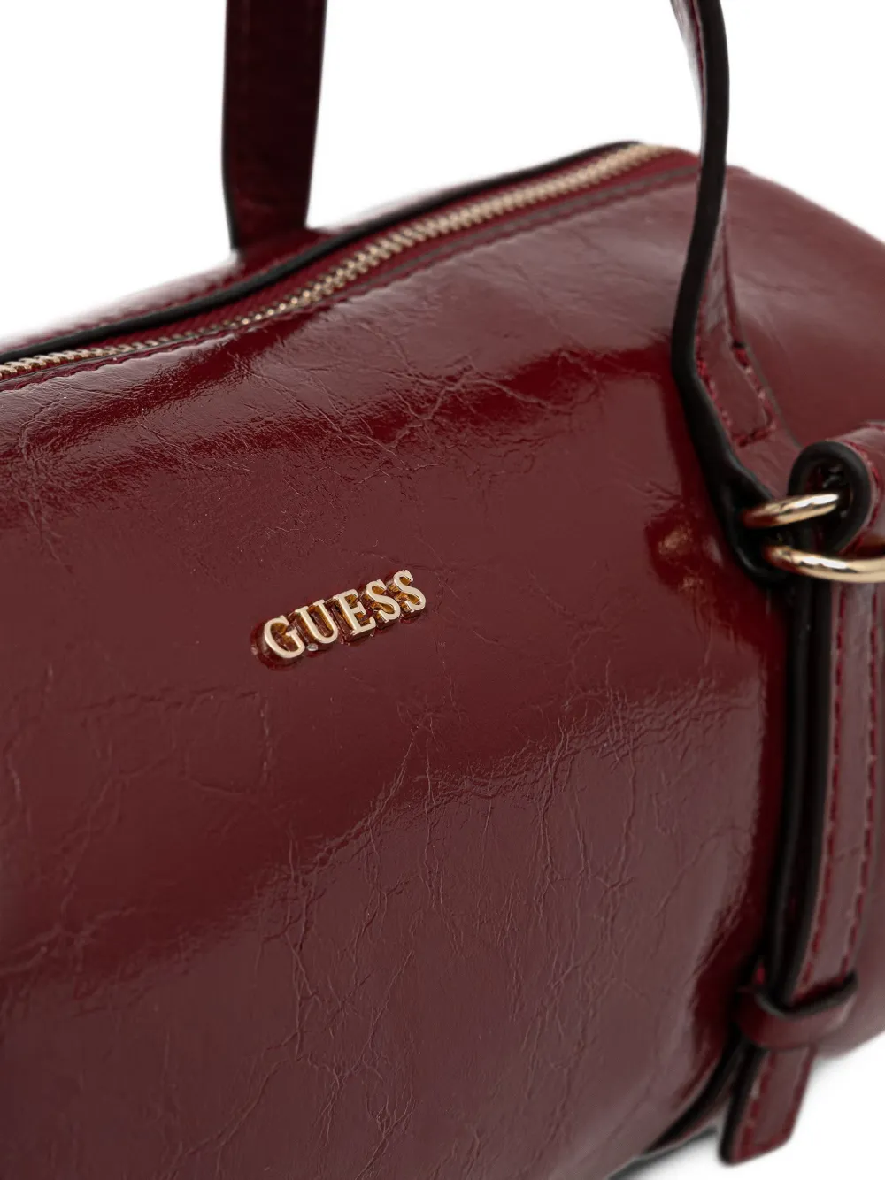 GUESS USA Taylor shopper met gekreukte afwerking Rood