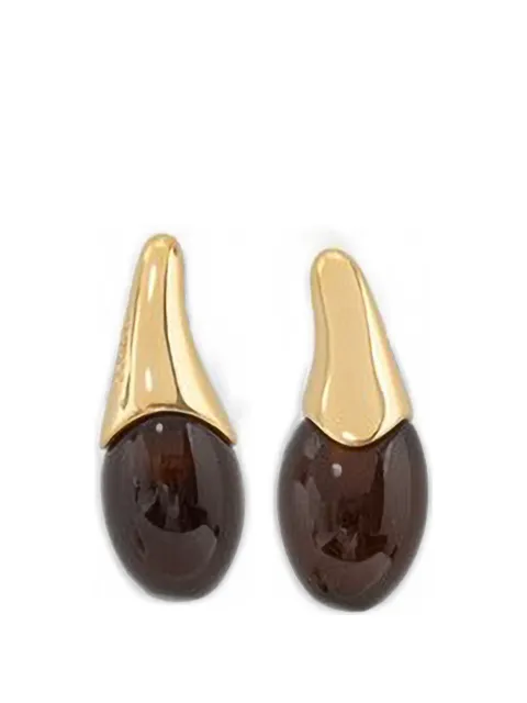GUESS USA sculptural drop earrings