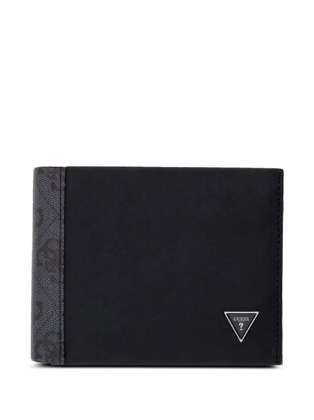 GUESS USA logo-plaque bi-fold wallet - Nero