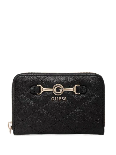 GUESS USA cartera Frances capitonada con placa del logo