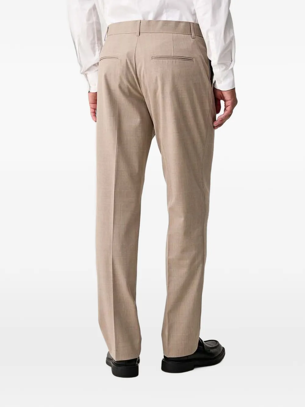 GUESS USA Geruite pantalon Beige