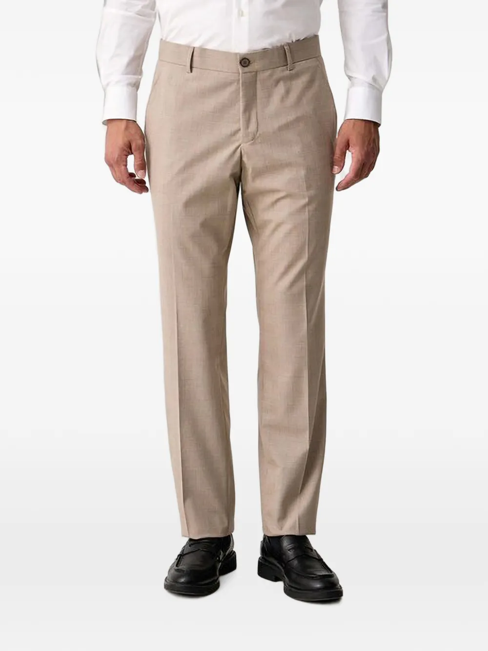 GUESS USA check-pattern tailored trousers
