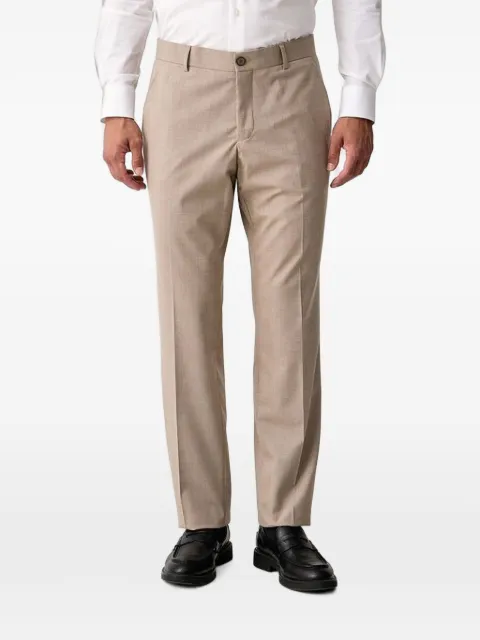 GUESS USA check-pattern tailored trousers
