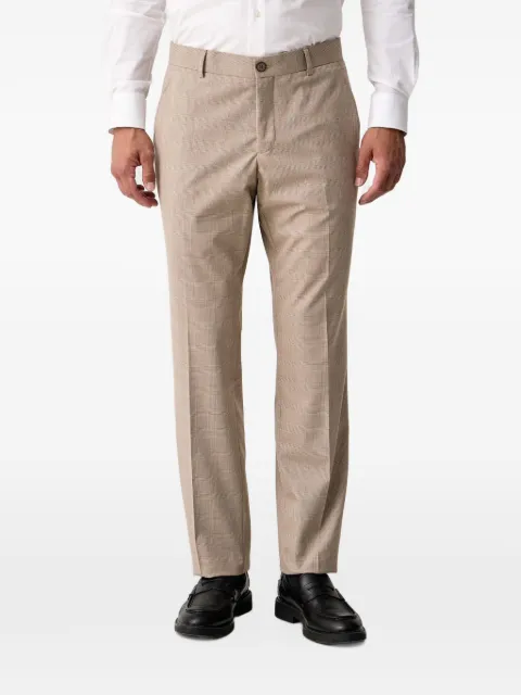 GUESS USA pantalones de vestir con motivo de cuadros