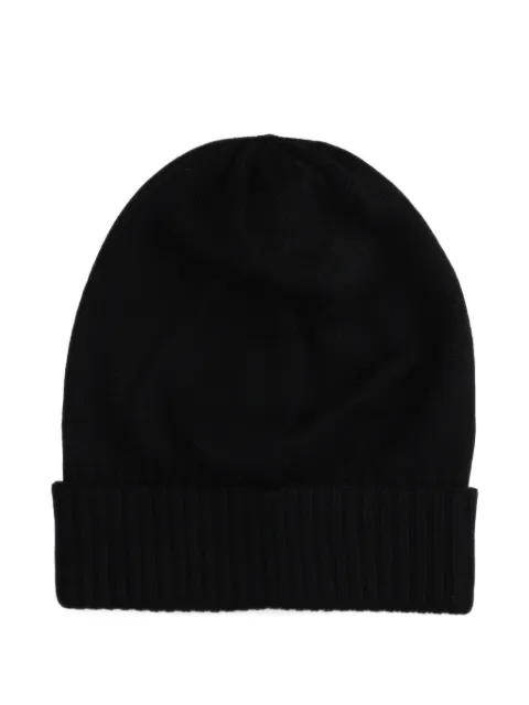 Yohji Yamamoto ribbed-knit beanie hat