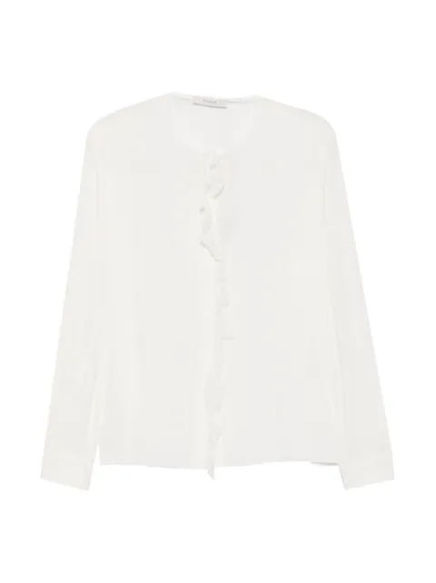 Kristensen Du Nord blusa con volantes