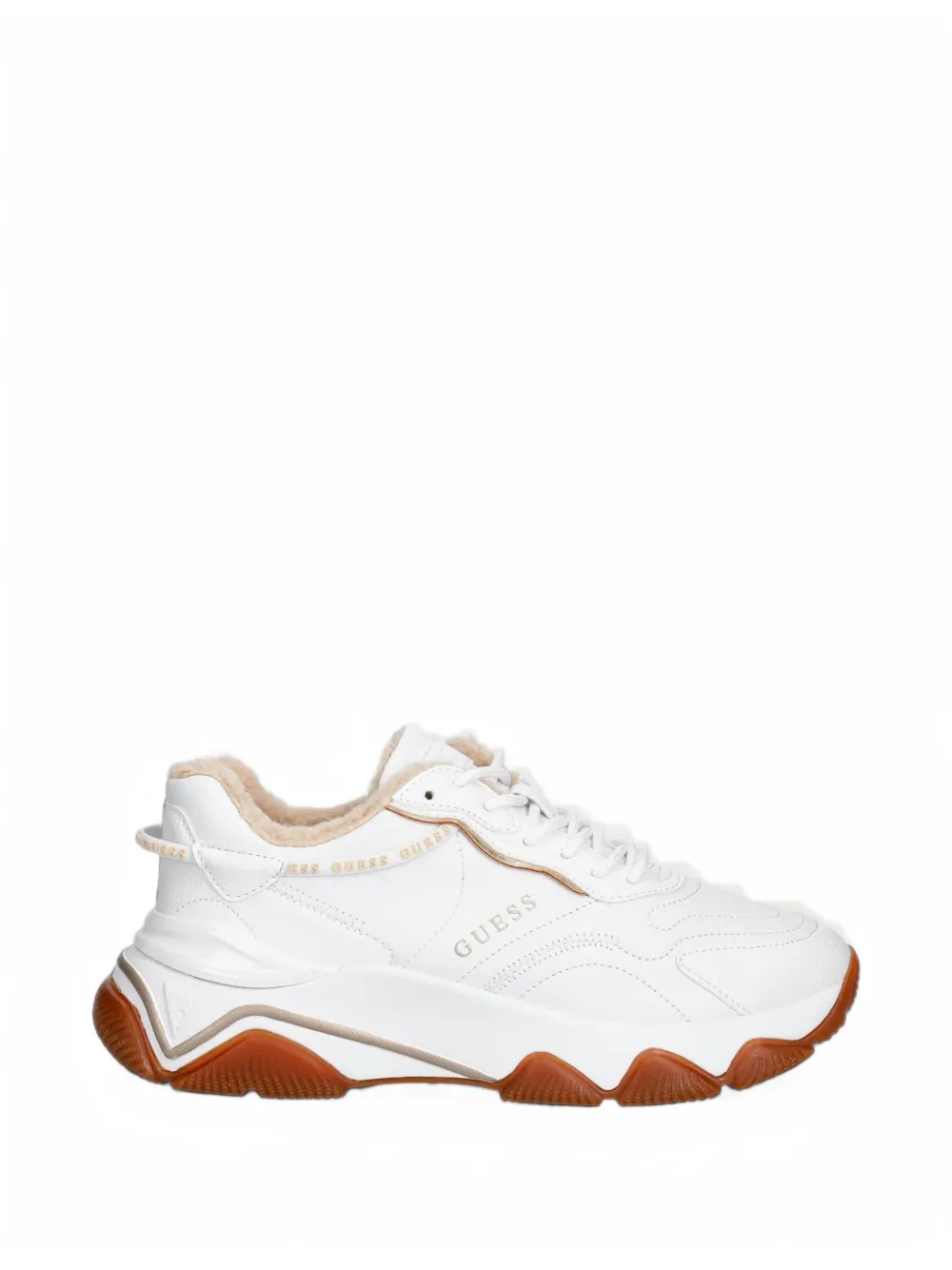 GUESS USA Micola trim chunky sneakers - Weiß
