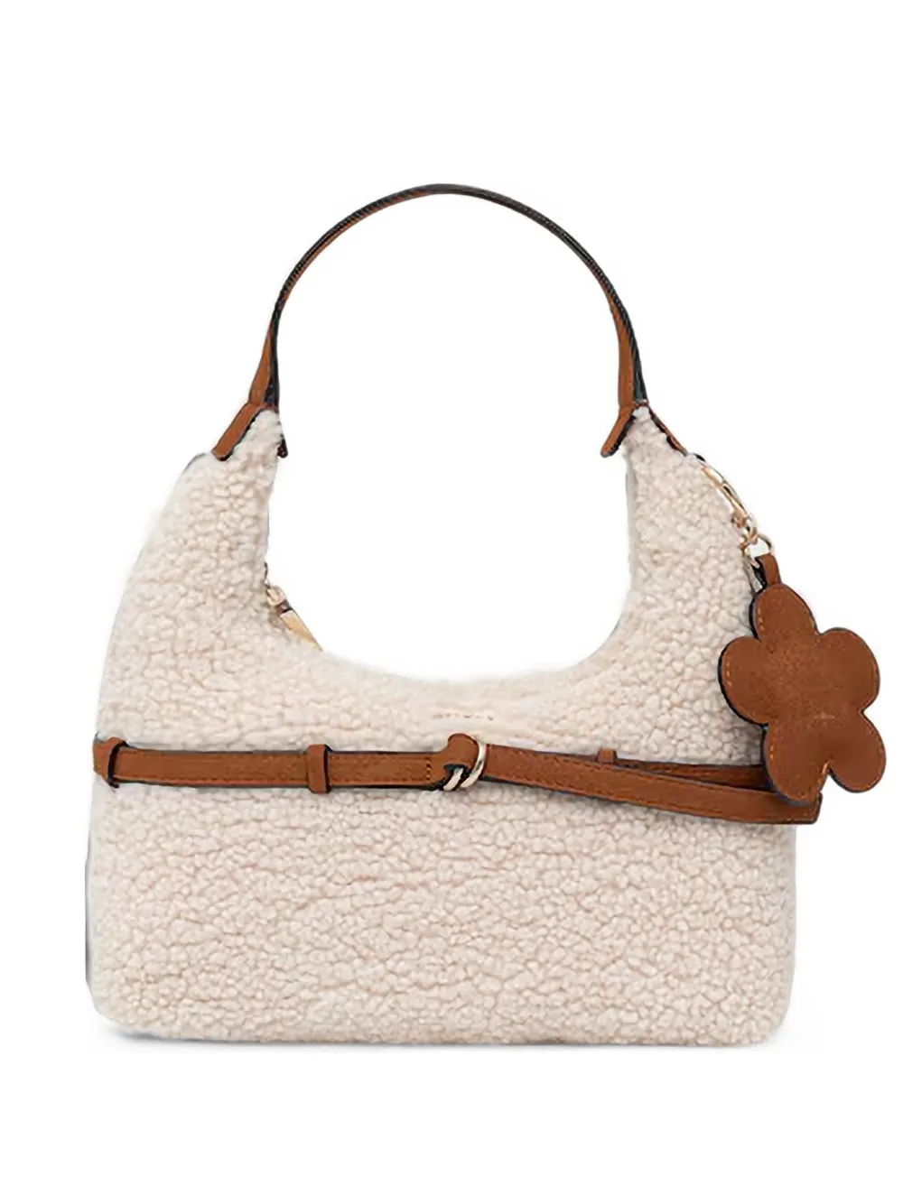 GUESS USA mini Taylor buckle-detail tote bag - Tons neutres