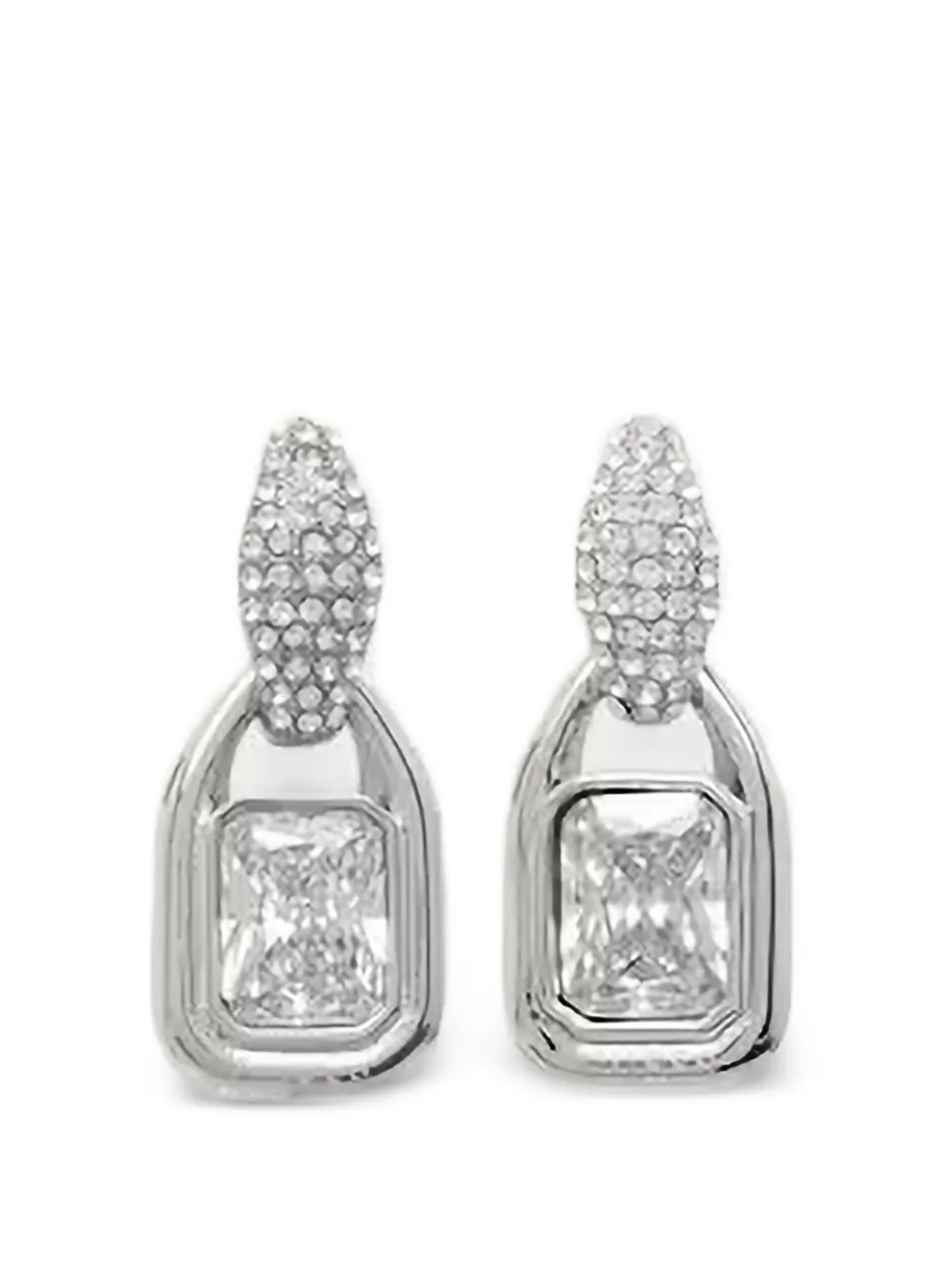 GUESS USA boucles d’oreilles pendantes Radiosa serties de cristaux - Argent GUESS USA boucles d’oreilles pendantes Radiosa serties de cristaux - Argent