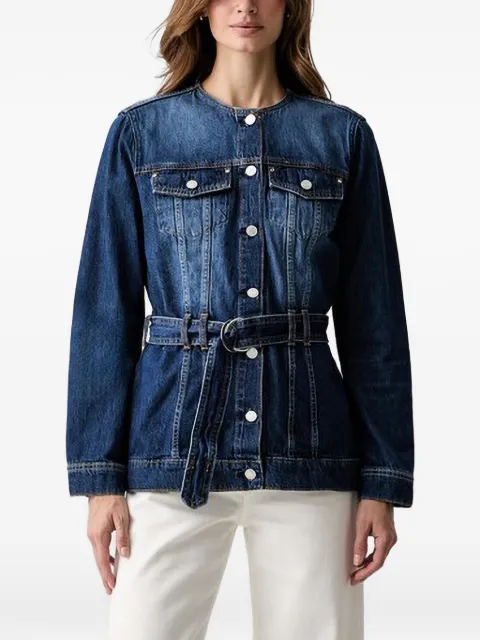 GUESS USA Yuna belted denim jacket
