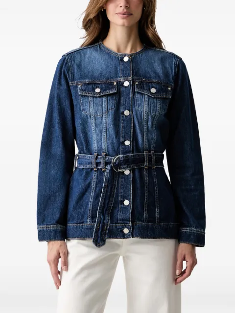 GUESS USA Yuna belted denim jacket