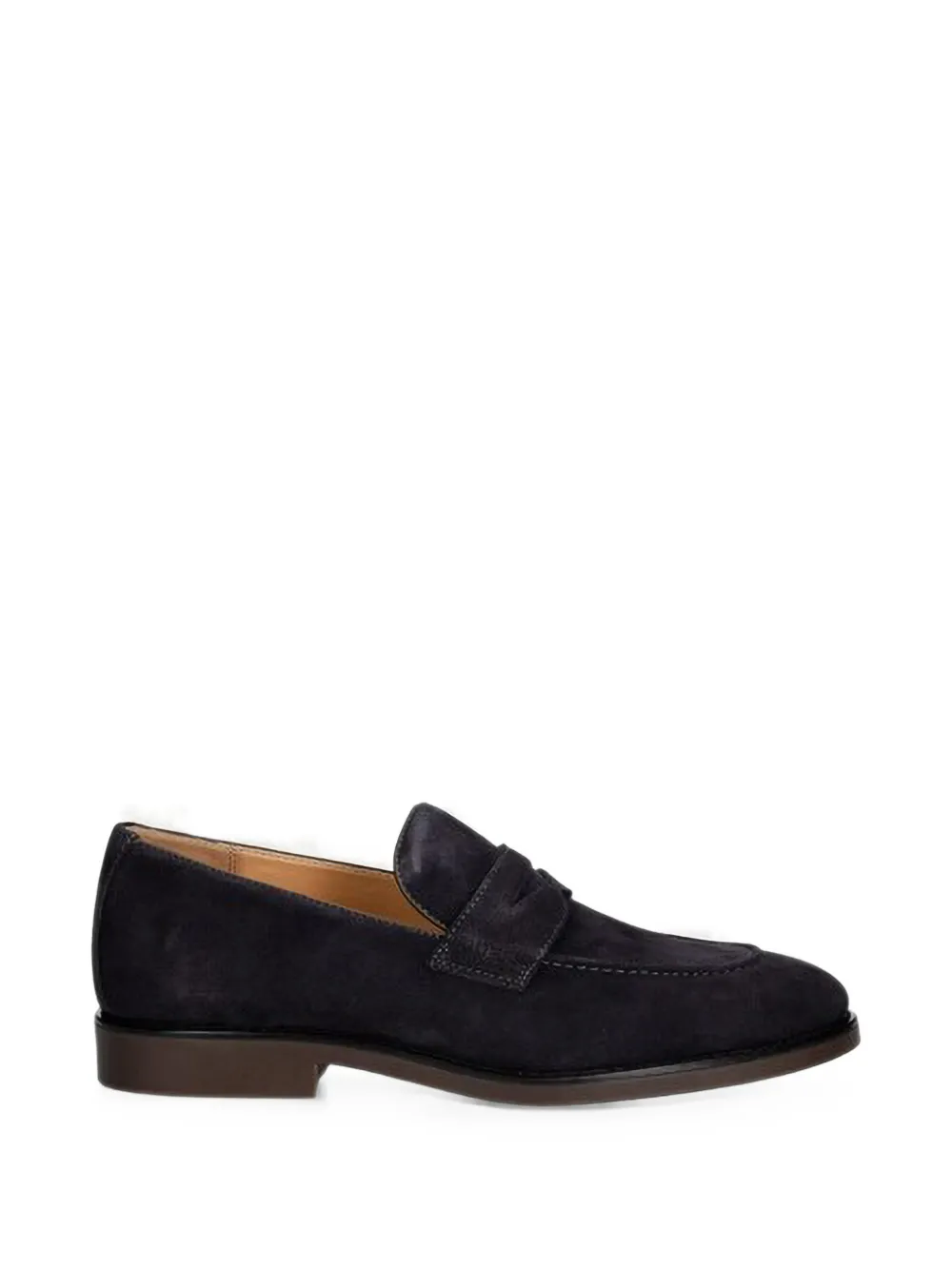 GUESS USA Driftkin suede penny loafers - Blu