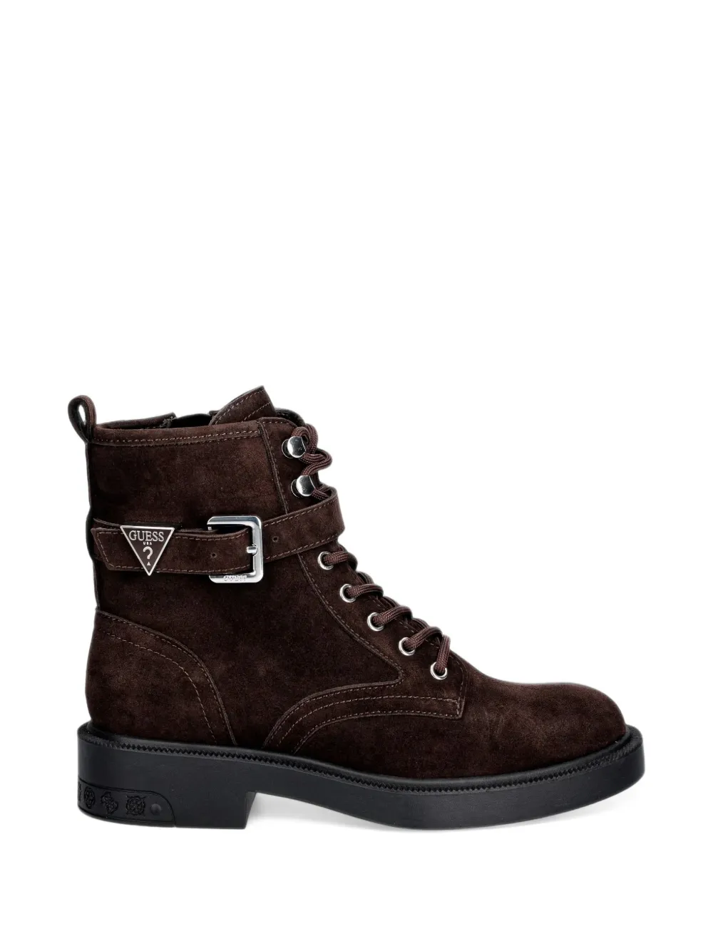 GUESS USA Fellini suede boots - Marrone