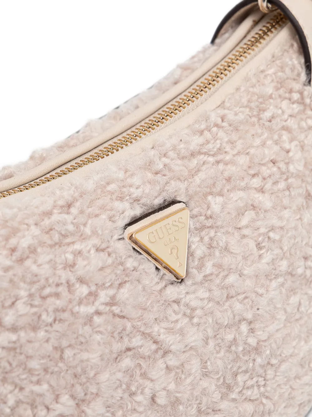 GUESS USA Kati schoudertas Beige