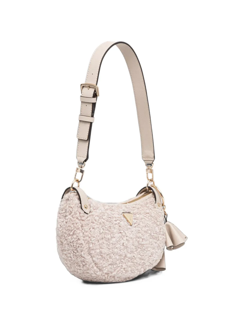 GUESS USA Kati schoudertas Beige