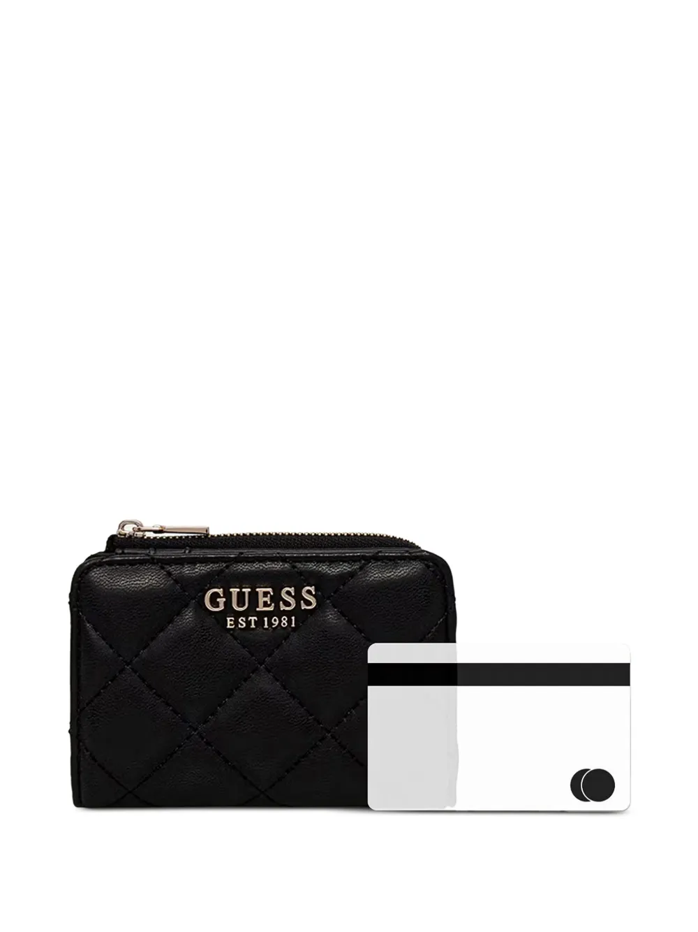 GUESS USA Juliet card case Zwart