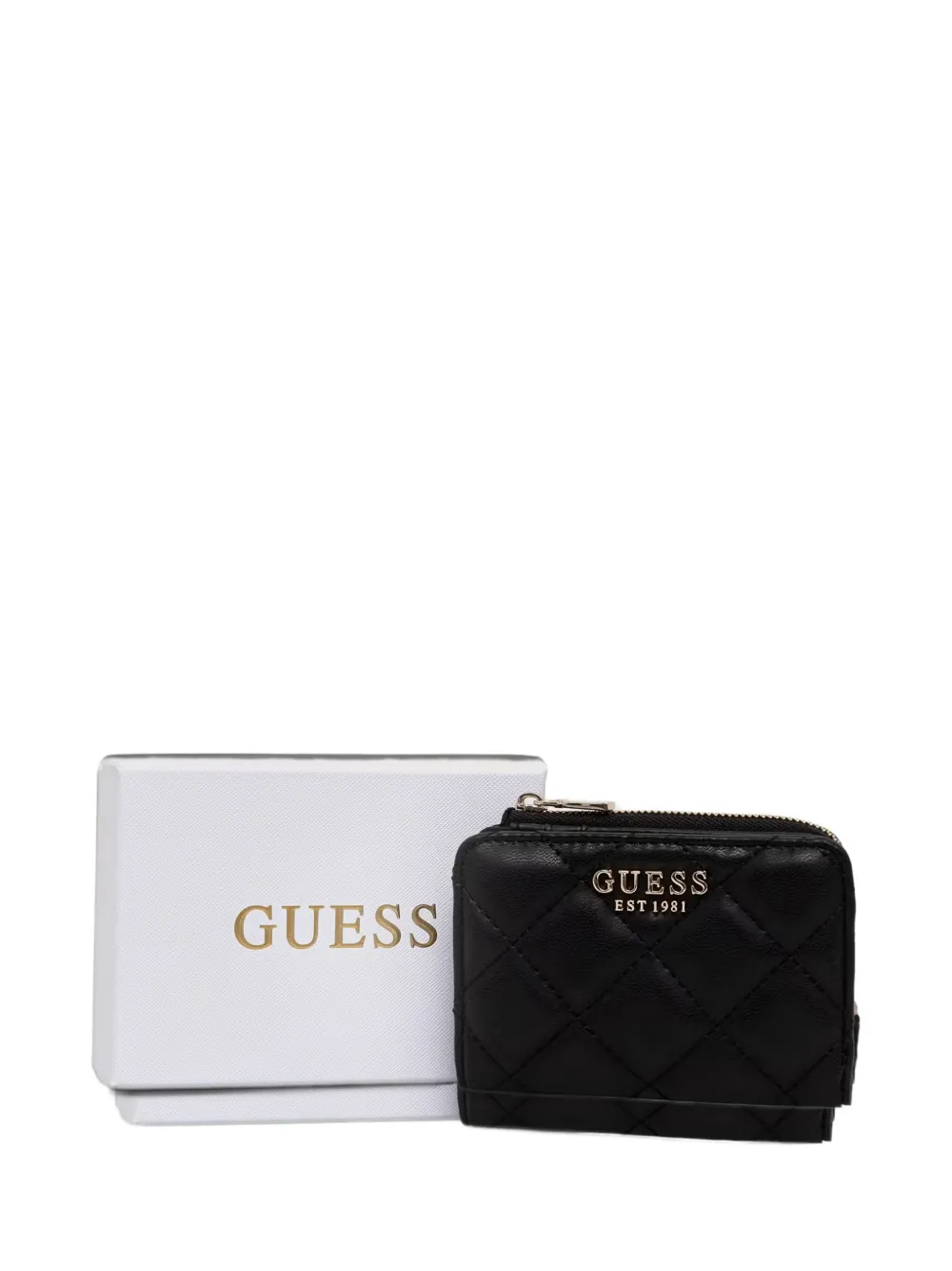 GUESS USA Juliet card case Zwart