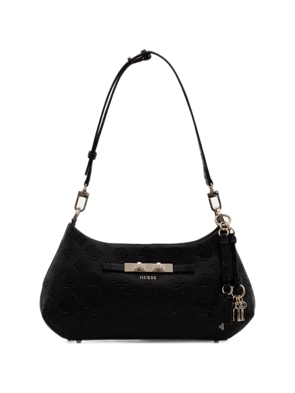 GUESS USA Carmella logo shoulder bag - Nero