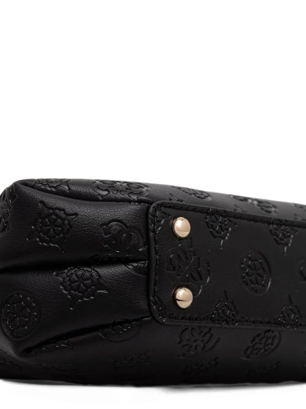 GUESS USA Carmella logo shoulder bag Zwart