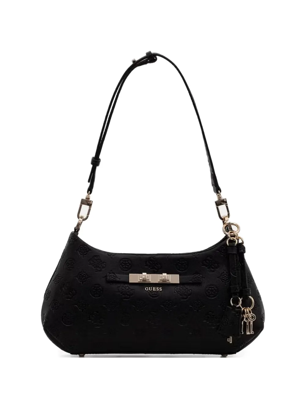 GUESS USA Carmella logo shoulder bag - Nero