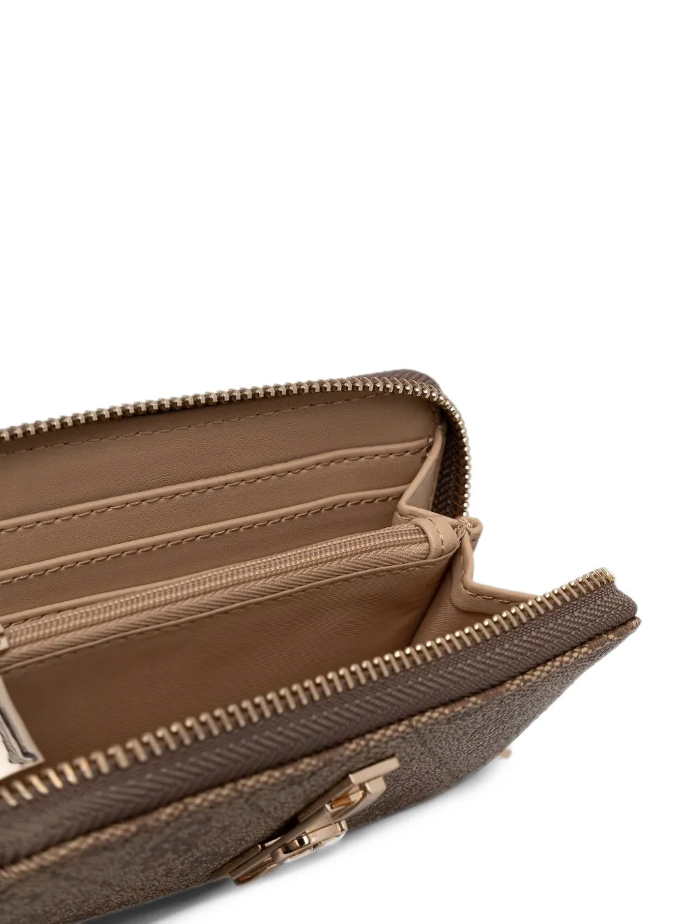 GUESS USA Yvonne logo wallet Bruin