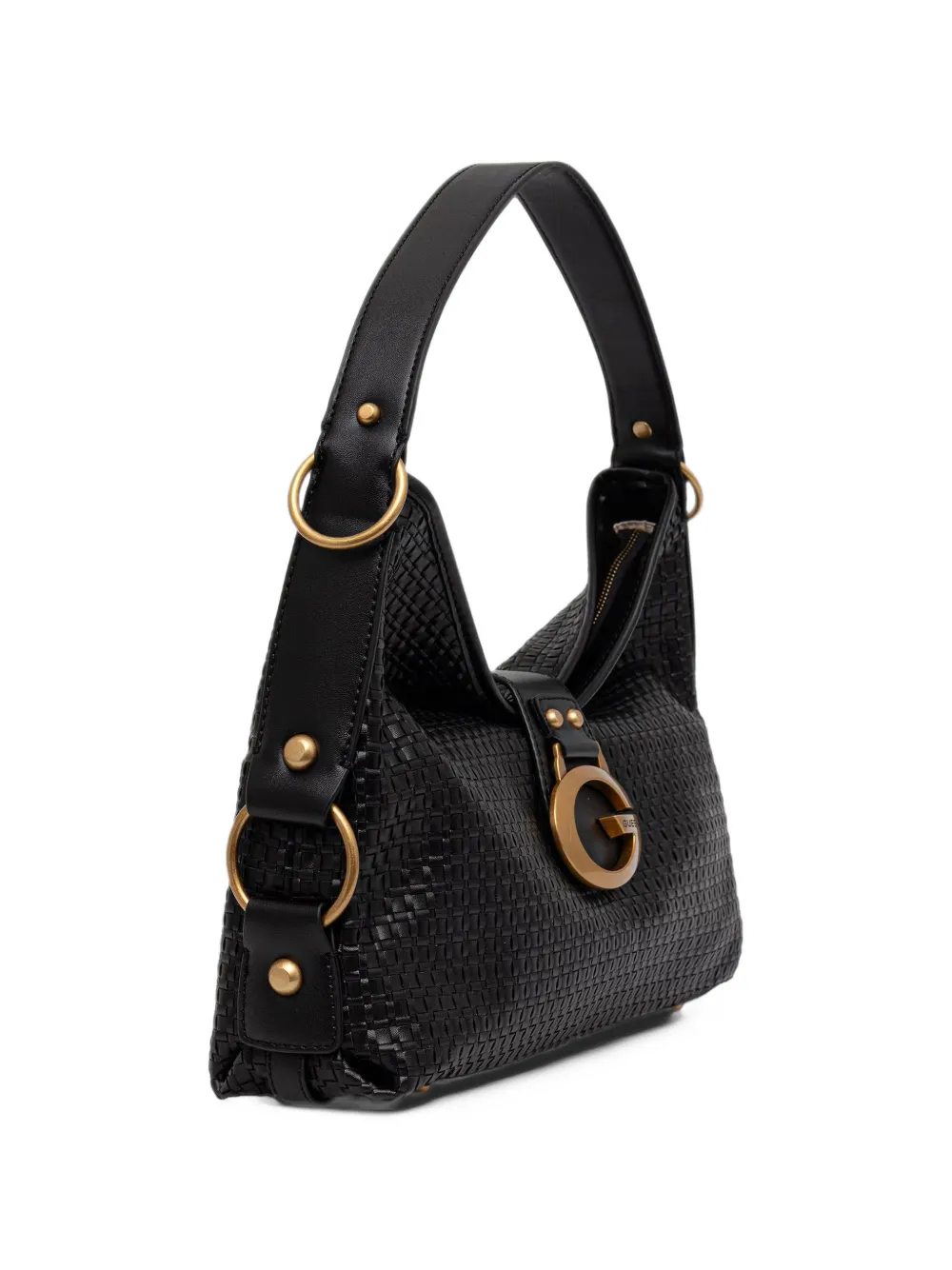 GUESS USA Camden shoulder bag Zwart