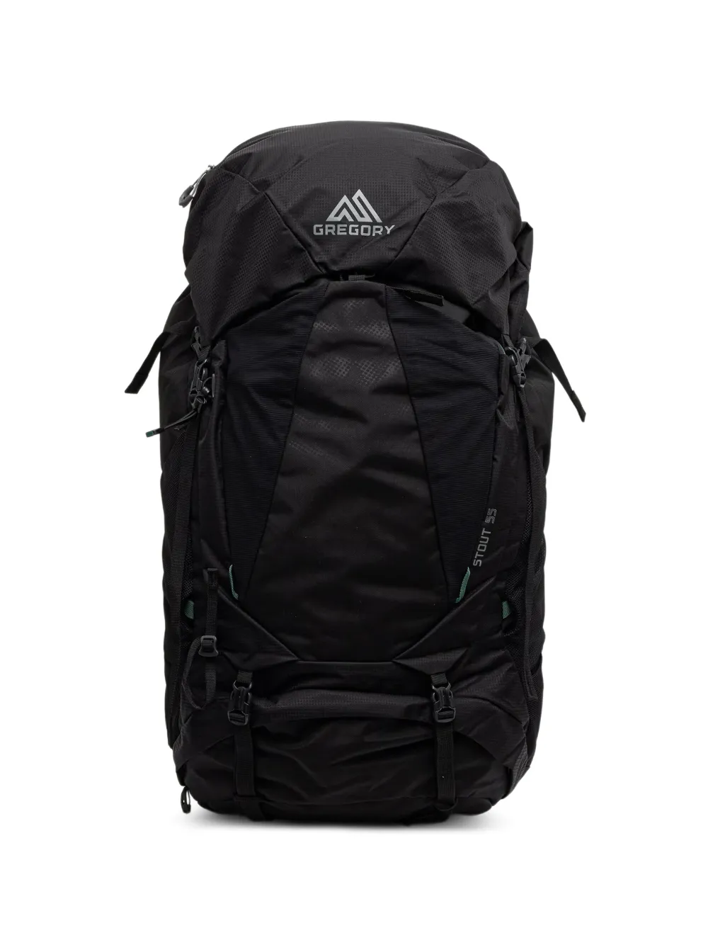 GREGORY Stout 55L buckle-fastening backpack - Nero