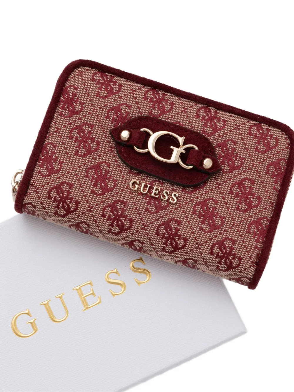 GUESS USA Samantha wallet Rood
