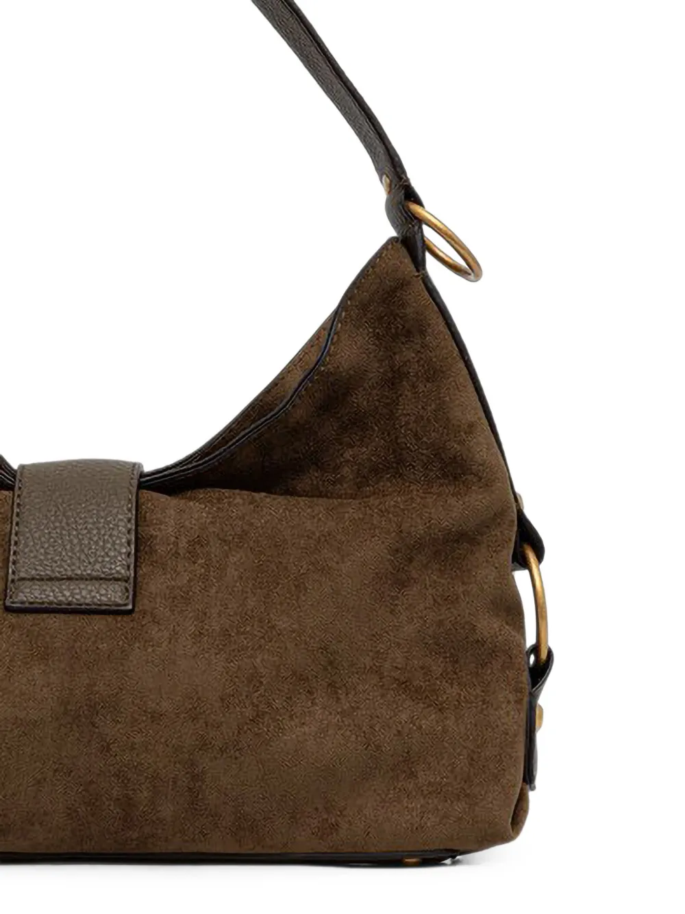 GUESS USA Camden schoudertas met logo-plakkaat Groen