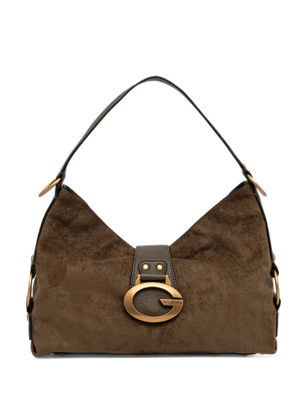 GUESS USA Camden logo-plaque shoulder bag - Grün