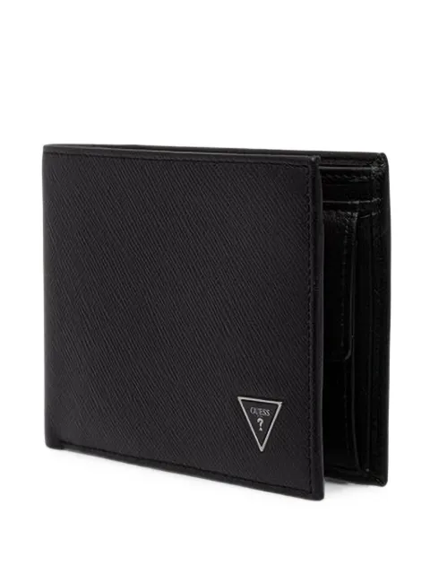 GUESS USA Milano logo-plaque bi-fold wallet